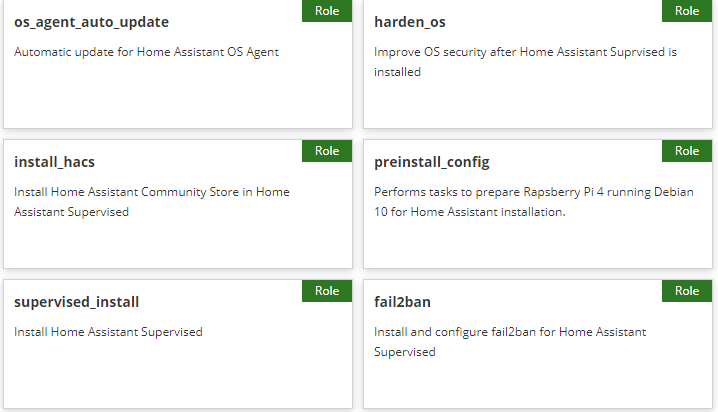 View on Ansible Galaxy Ansible Collection for Home Assistant on Ansible Galaxy